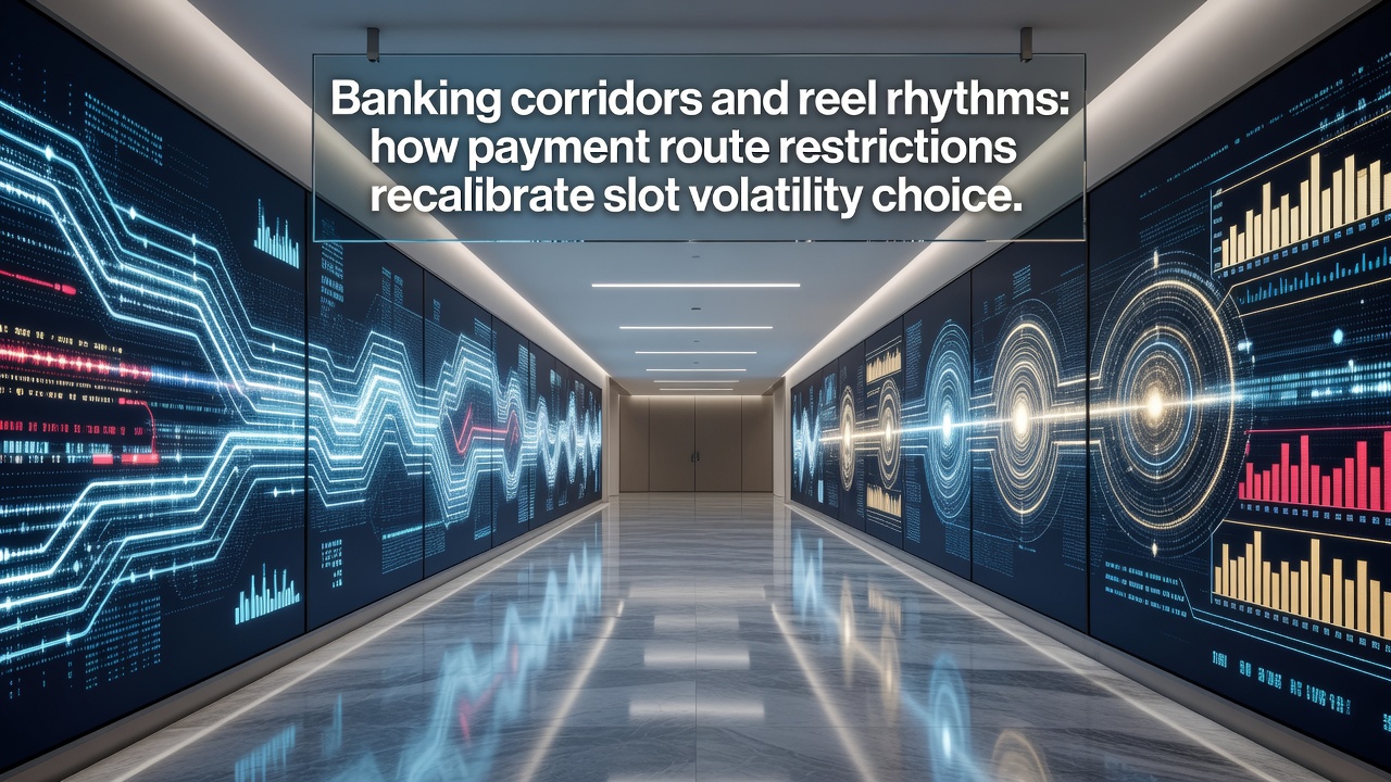 Data visualization of slot volatility adjustments linked to banking restrictions