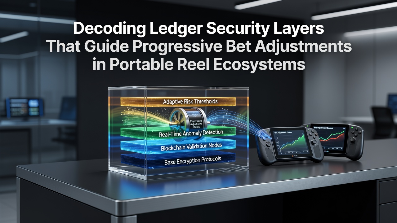 Illustration of layered blockchain security protocols overlaid on mobile slot game interfaces showing encrypted data flows and bet adjustment pathways