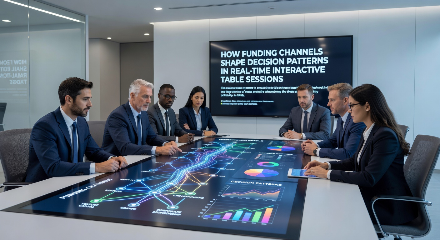 Overview of funding channels impacting live table game decisions